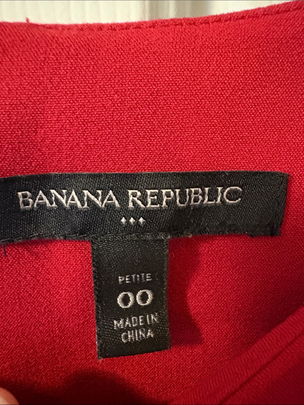 Banana Republic Red Mini Petite Dress size 00 - Picture 2 of 7